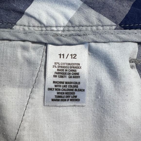 Vintage Aeropostale Shorts Juniors Y2K Low Rise Micro Mini Plaid Check Preppy - Picture 6 of 6